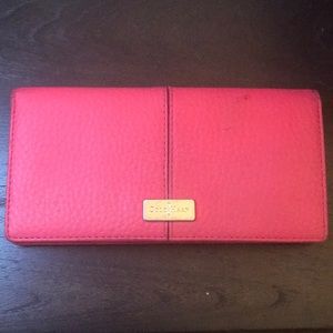 Cole Haan pink wallet
